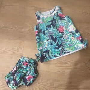Lilly Pulitzer Baby Dress and Bloomers